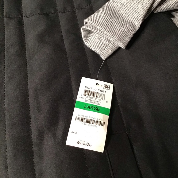 Alfani Mens Knit Jacket - Picture 6 of 8